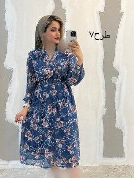 پیراهن حریر میدی 3458