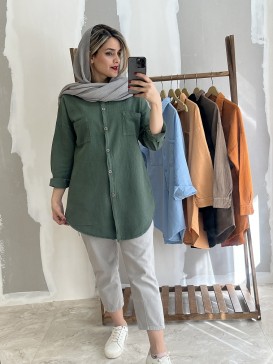 مانتو شومیزی گلوریا ( دارای ایراد جزیی )