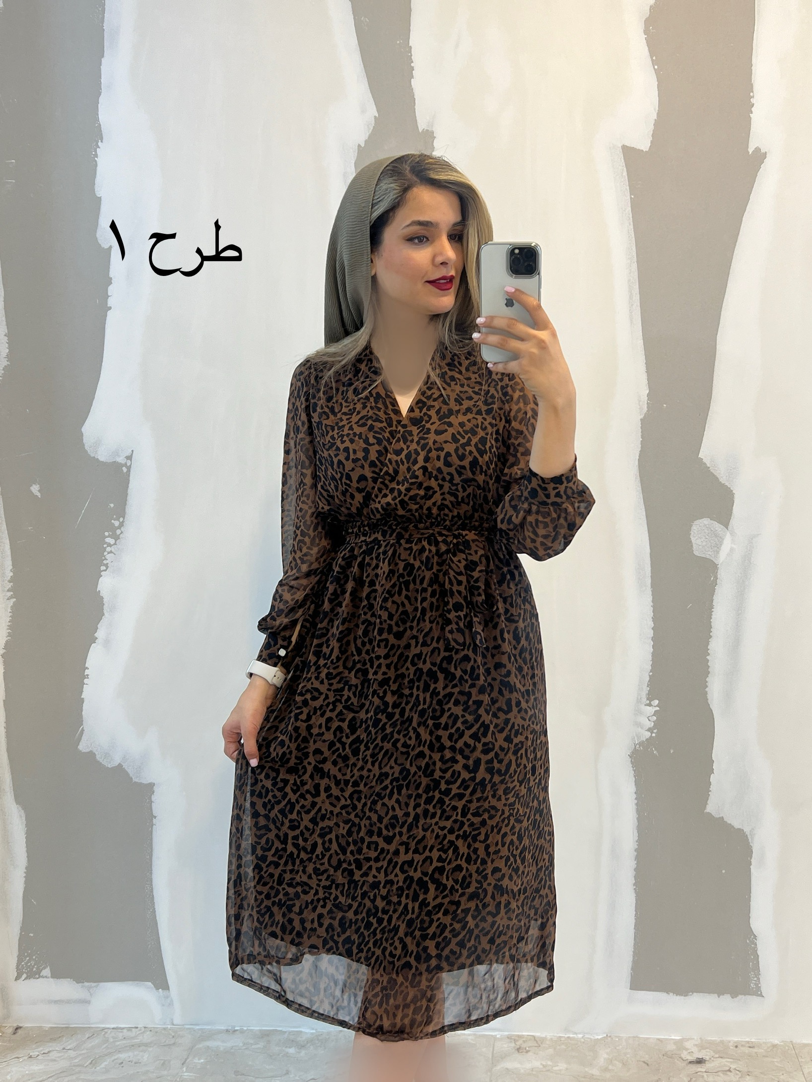 پیراهن-حریر-میدی-3458
