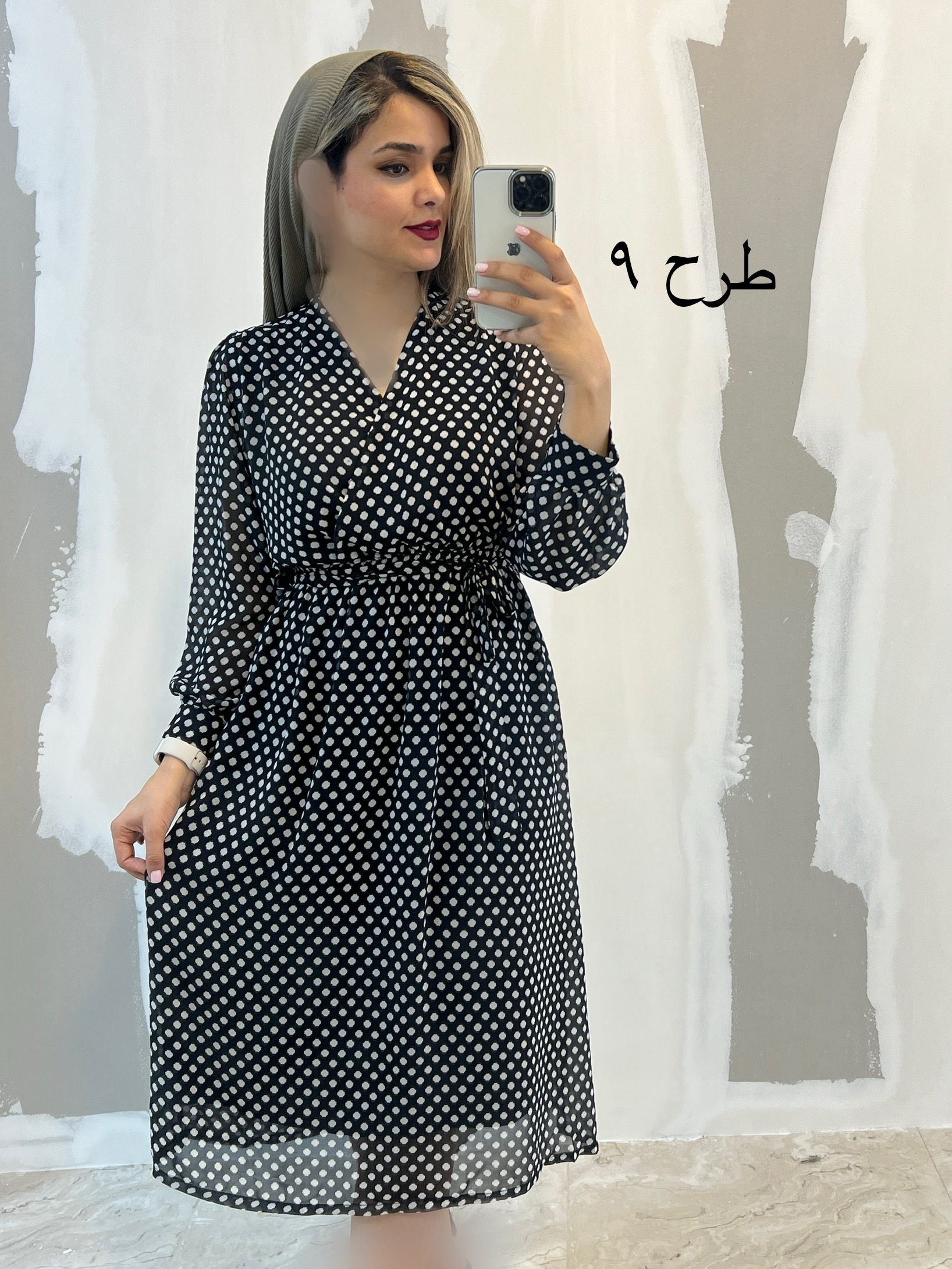 پیراهن-حریر-میدی-3458