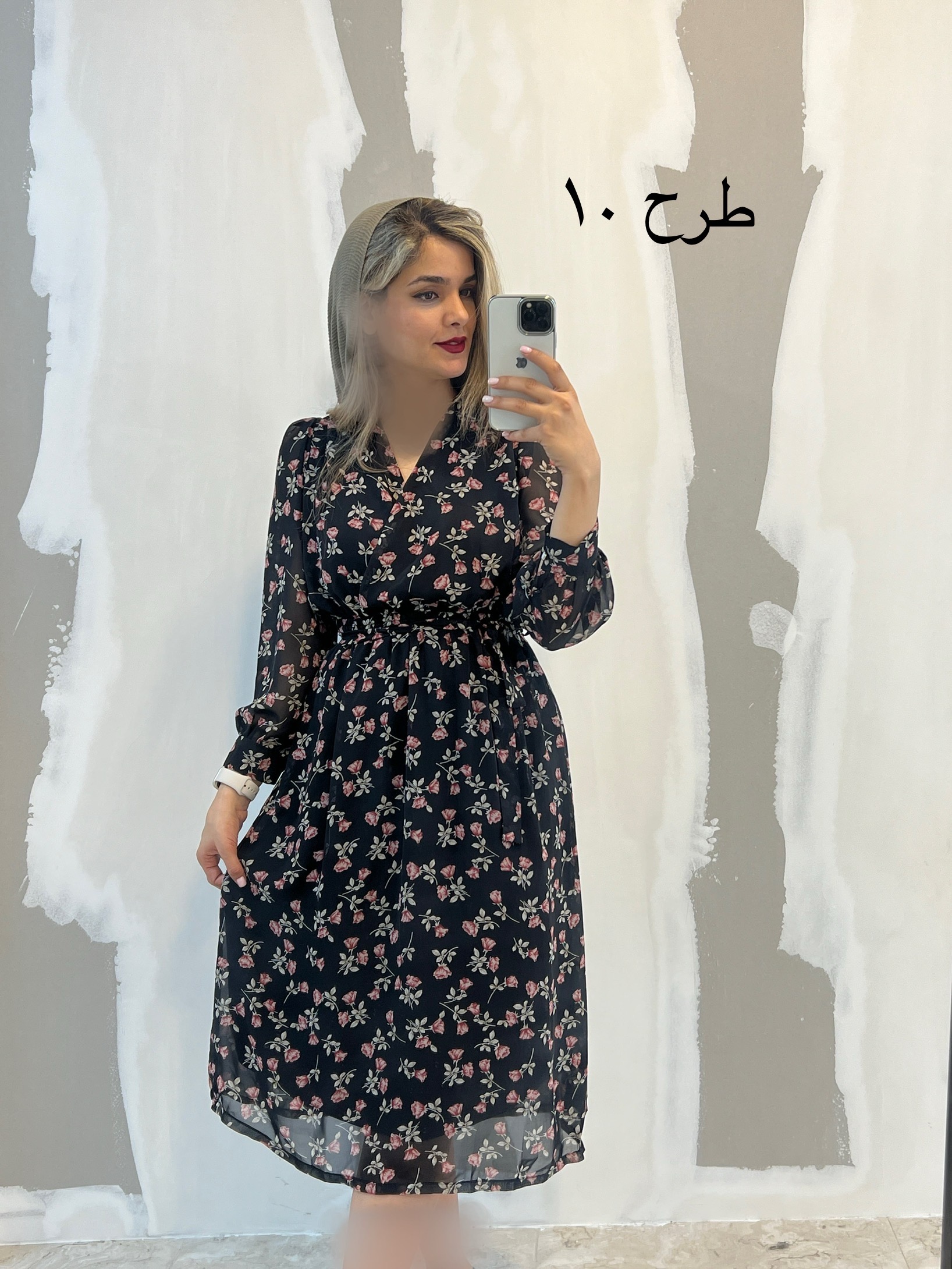 پیراهن-حریر-میدی-3458