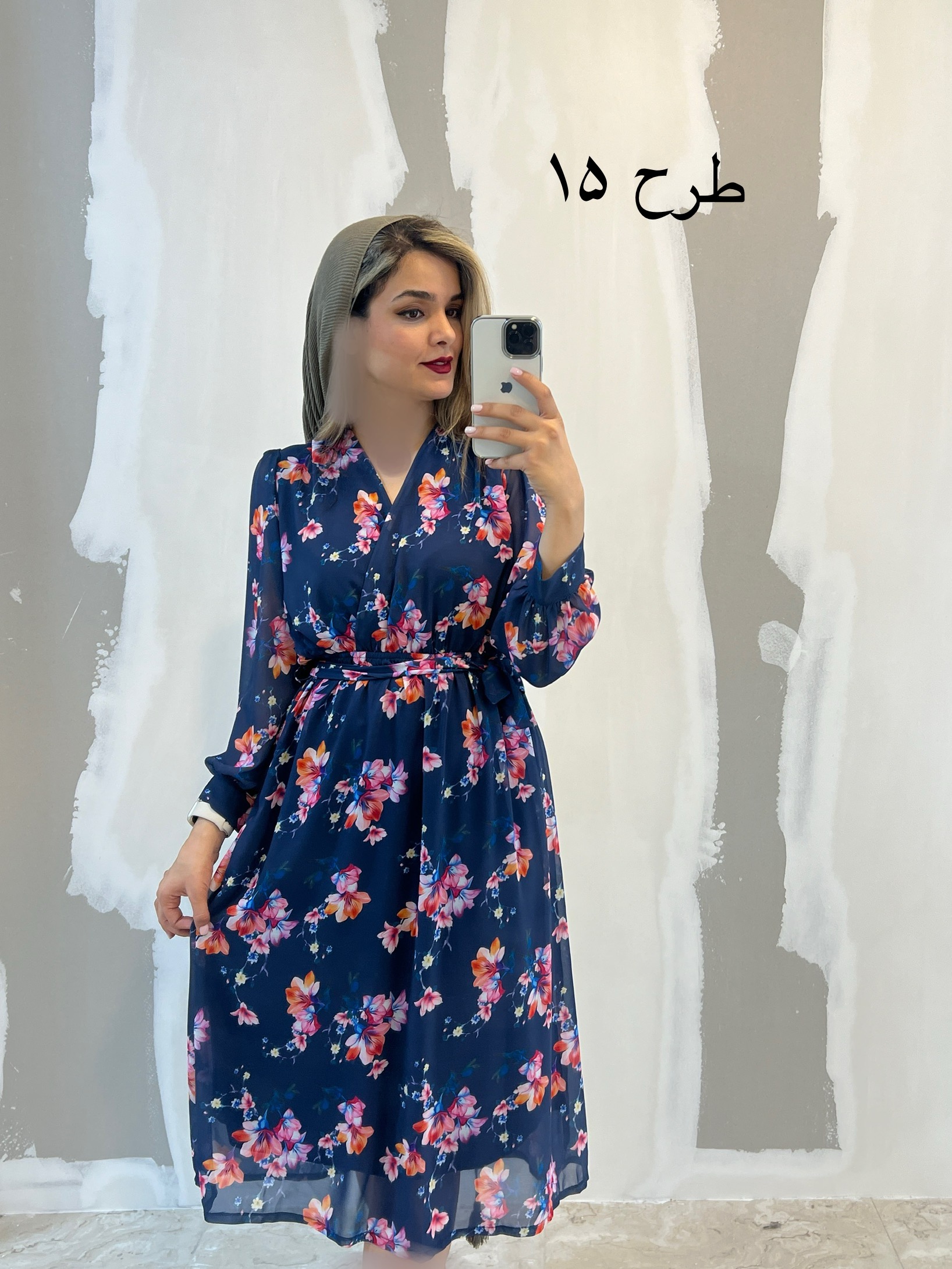 پیراهن-حریر-میدی-3458