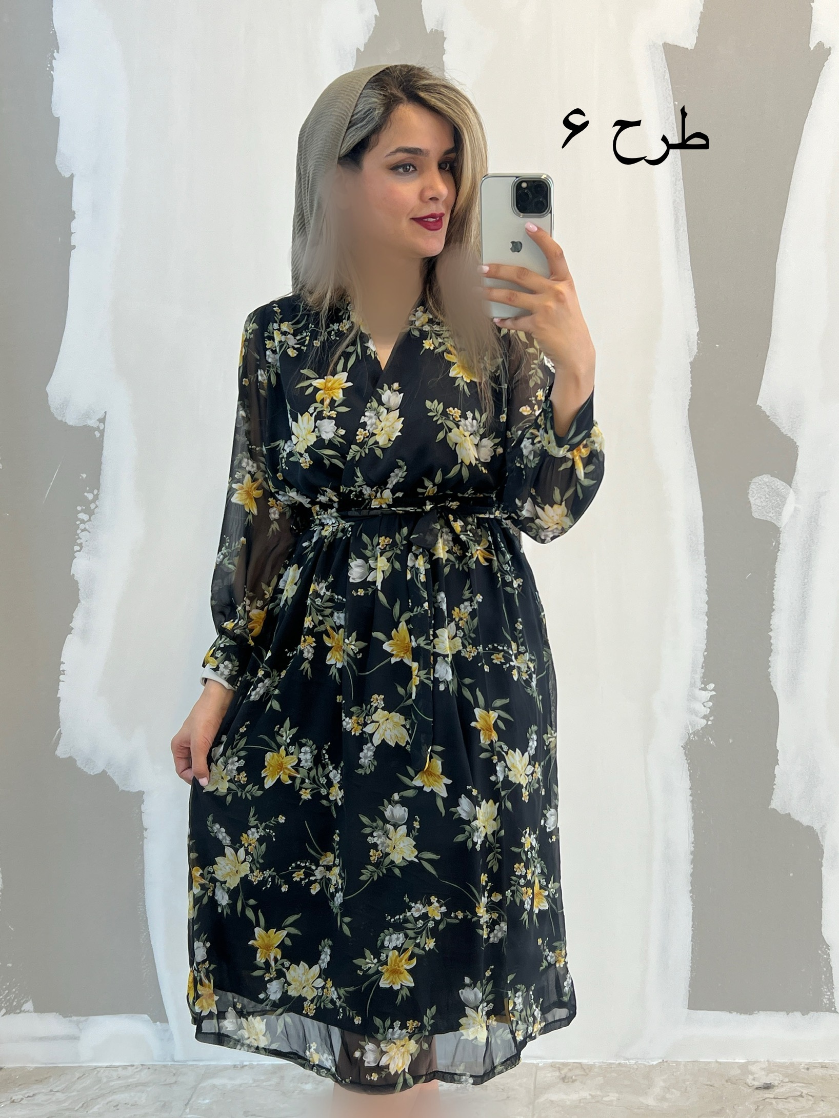 پیراهن-حریر-میدی-3458